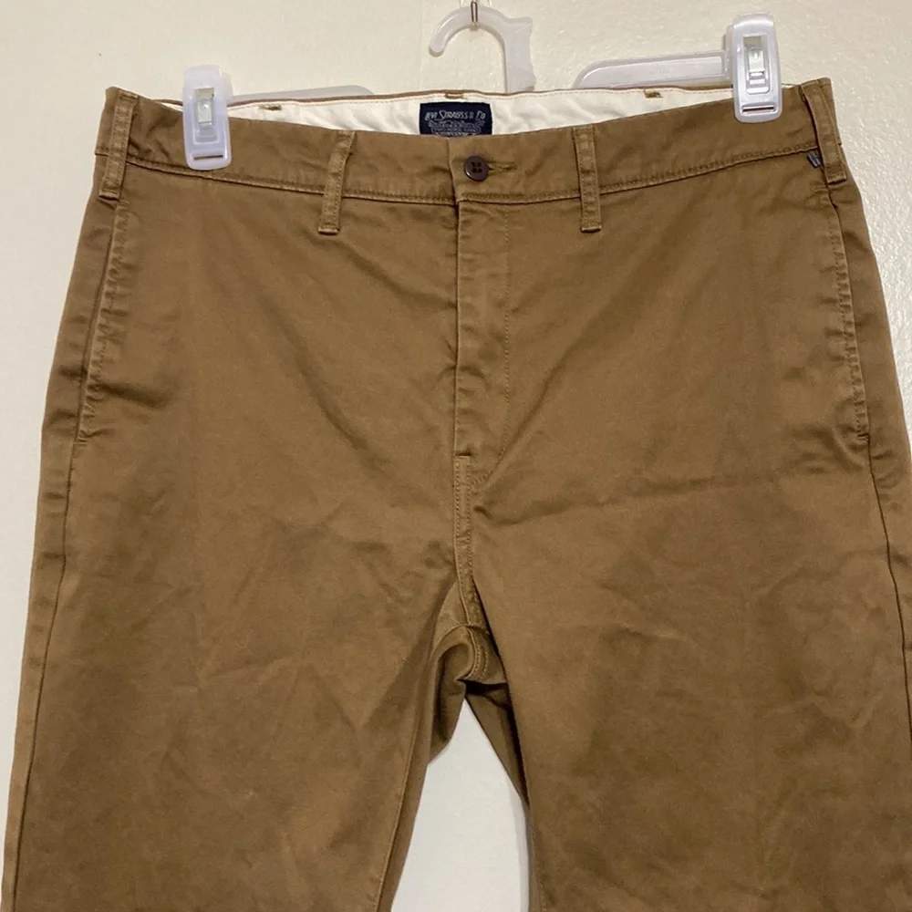 Levi strauss & co two horse brand pants size 34w 30 L chino’s waterless - Picture 3 of 6